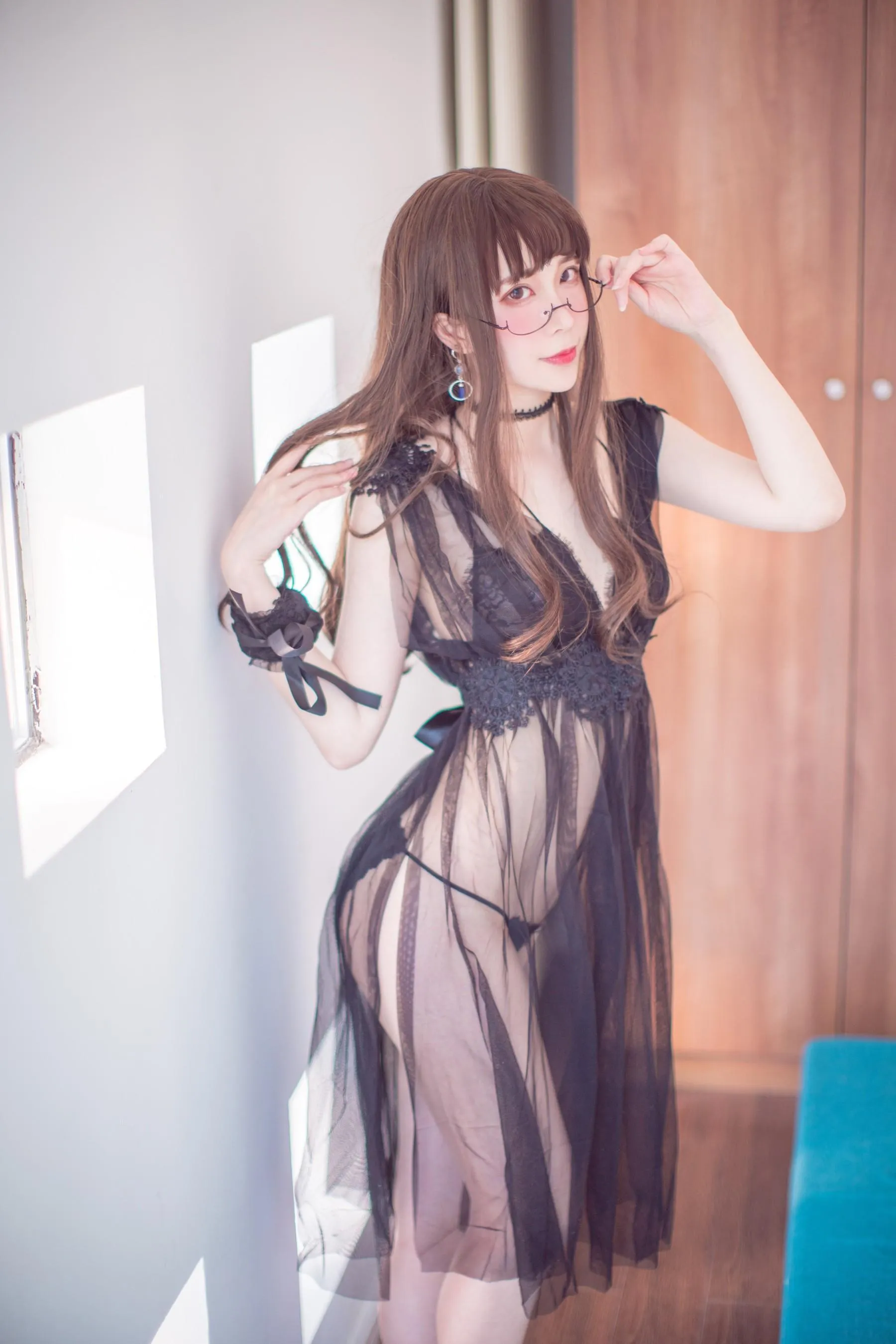 Sakiiii翎柒 – NO.12 蕾丝睡衣 [24P]插图6